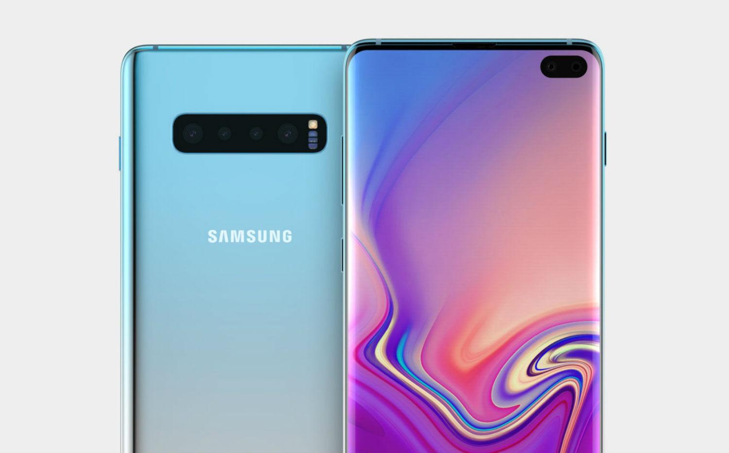 Galaxy S10's Massive Displays Revealed in Alleged Leak