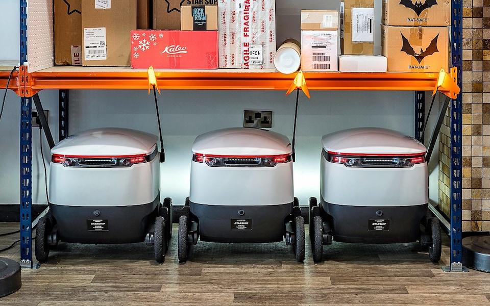 World's first robot delivery service launched in Milton Keynes