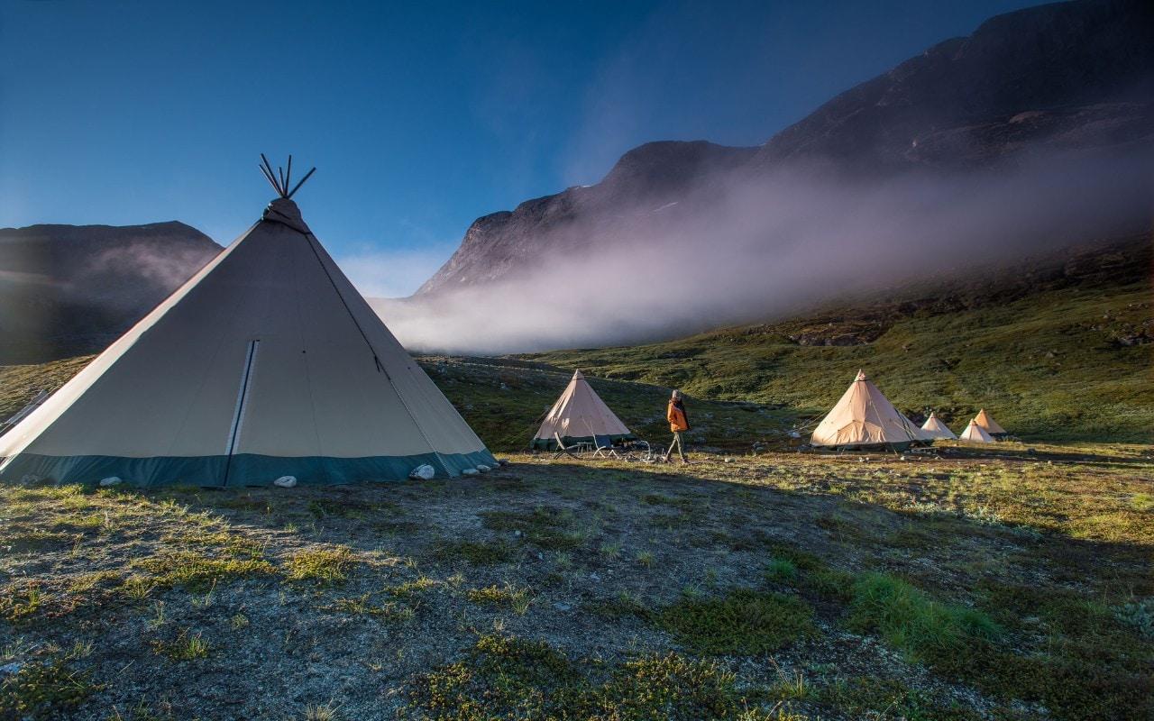 Glamping has arrived at one of the world's final frontiers