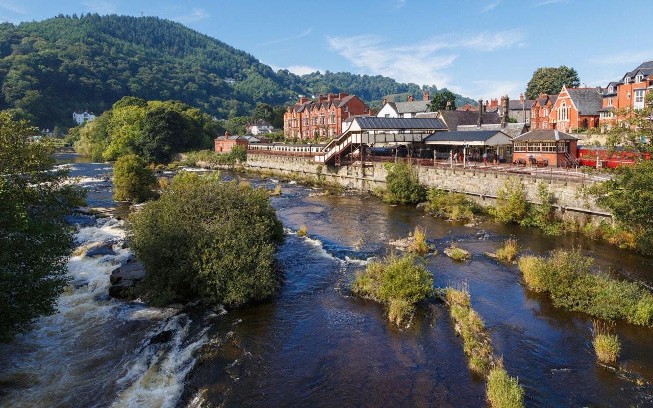 The beautiful Welsh town where even the rail replacement bus is a draw